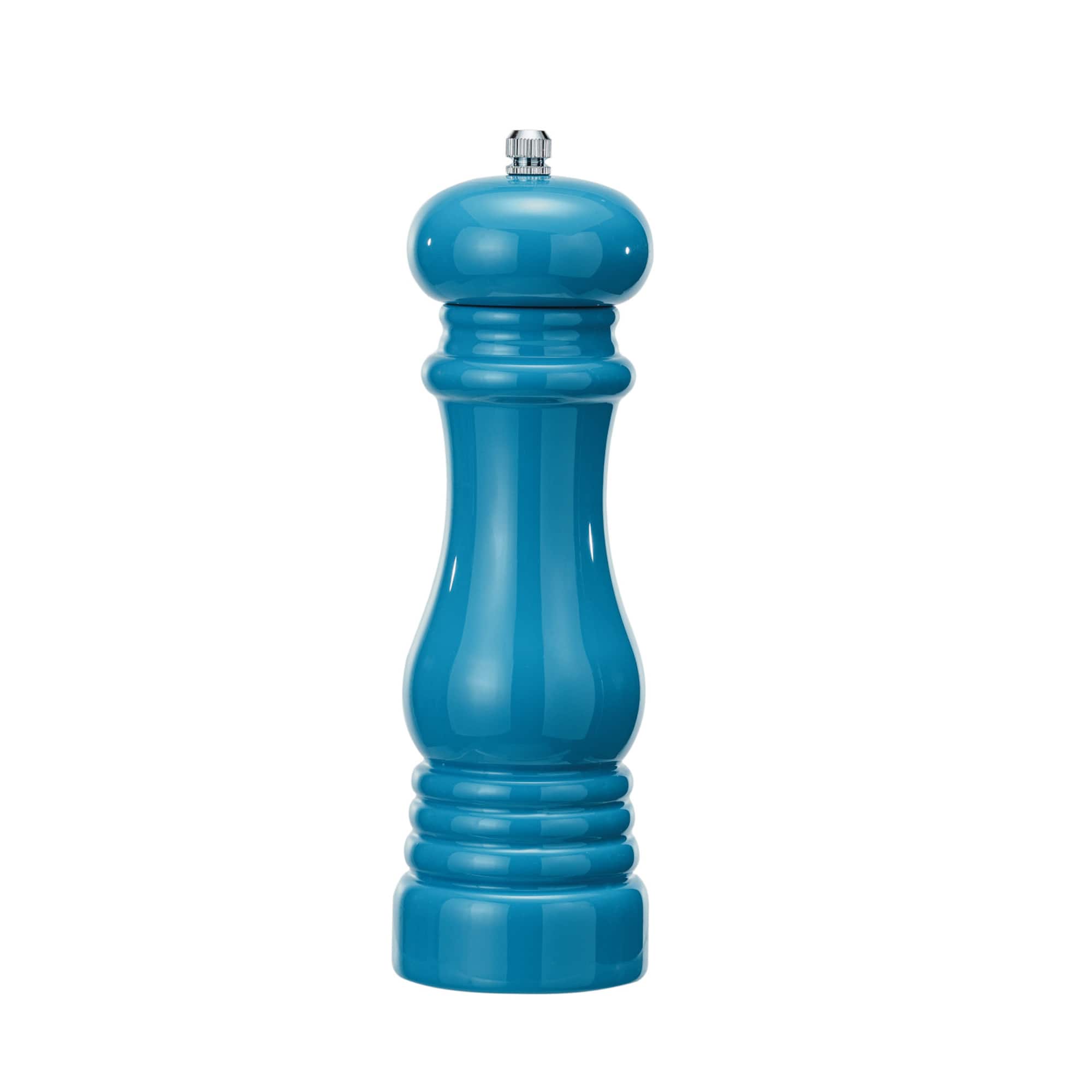 Hello Honey® 8" Rubberwood Elegance Pepper Mill